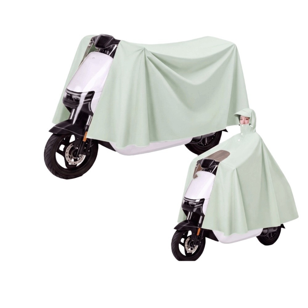 Electric Scooter Rain Cover - 두꺼운 소재의 방수 우비, 폭우에도 강한