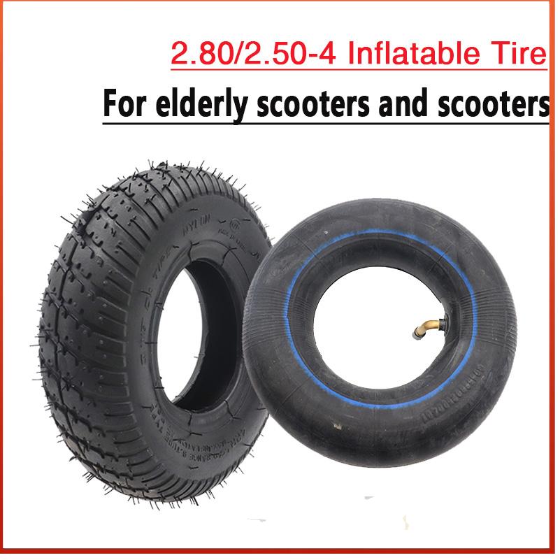 Scooter Tire - 고품질 2.80/2.50-4 규격의 전기 스쿠터용 공기