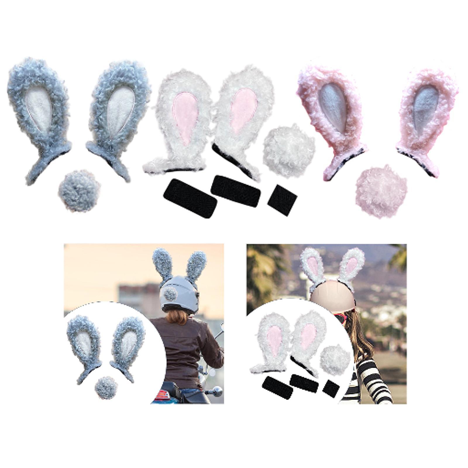 헬멧 플러시 귀 세트 부드럽고 세탁 가능한 귀여운 토끼 - Scooter Helmet Set 리뷰 및 가격