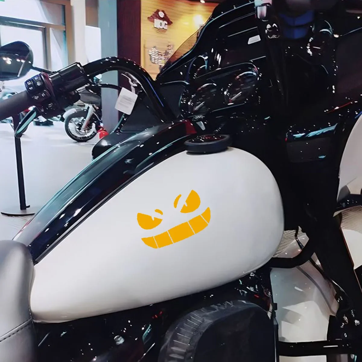 JDM 데몬 아이즈 겐가 반사 오토바이 스티커 모토 스 - Scooter Helmet Set 리뷰 및 가격