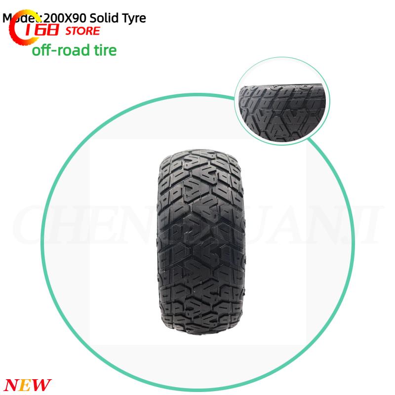 200x90 전기 스쿠터용 솔리드 비공기압 타이어, 펑 - Scooter Tire 리뷰 및 가격