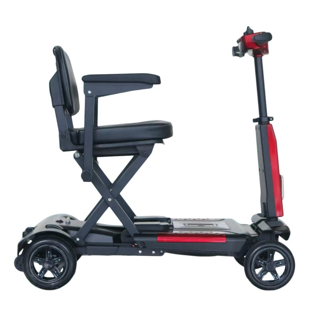 새로운 4륜 노인 장애인 자동 접이식 스쿠터 편리한 리 - Folding Electric Scooter 리뷰 및 가격