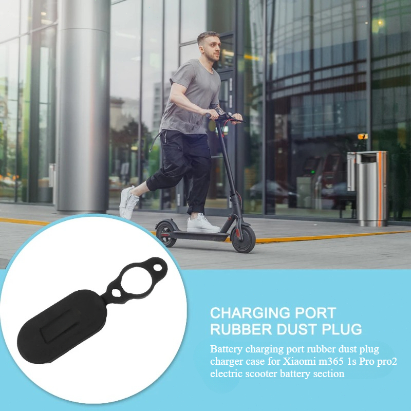 스쿠터 배터리 충전 포트 먼지 플러그 고무 케이스, 방 - Electric Scooter Charger 리뷰 및 가격
