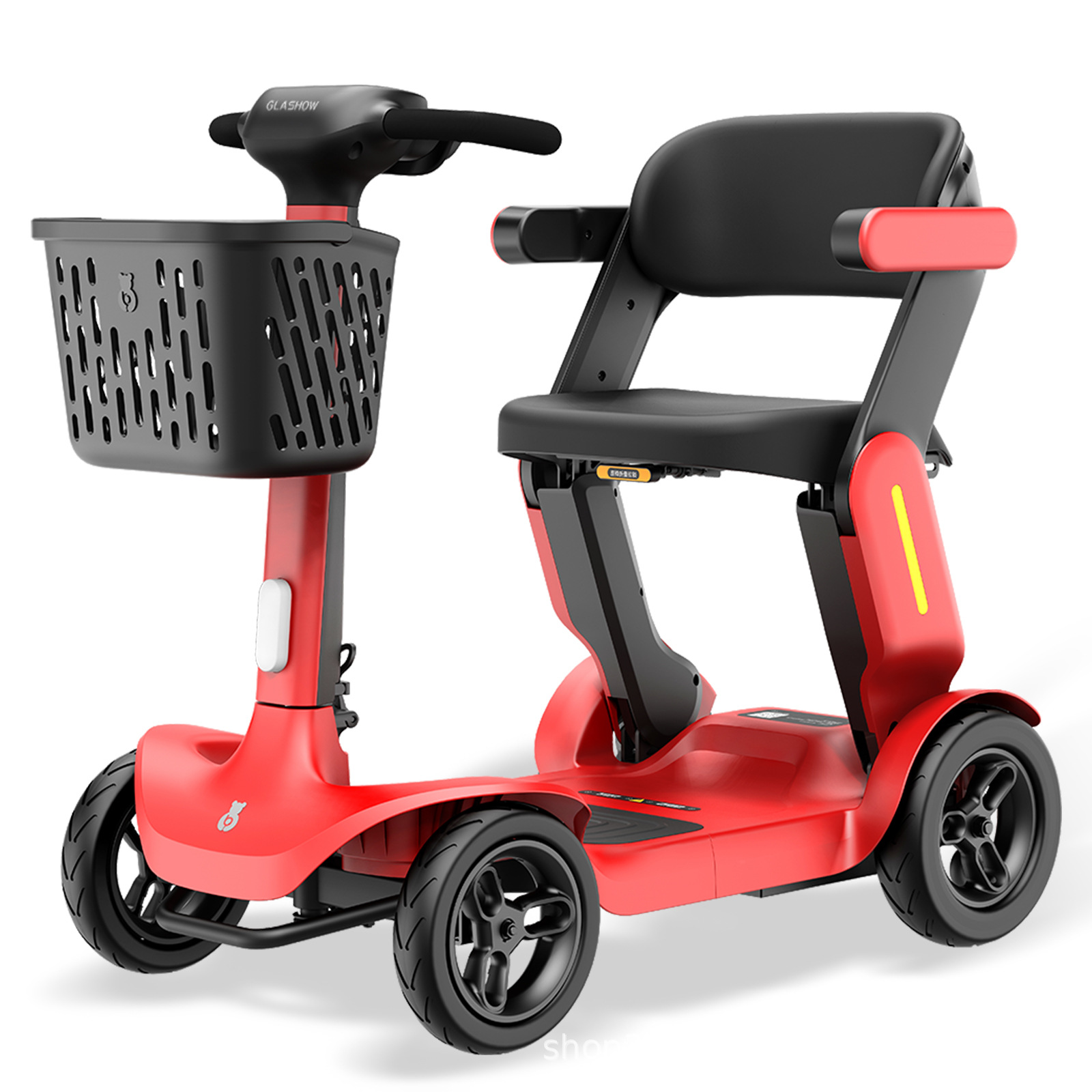 고급형 360W 강력한 4륜 접이식 휴대용 여행용 전동 - Folding Electric Scooter 리뷰 및 가격